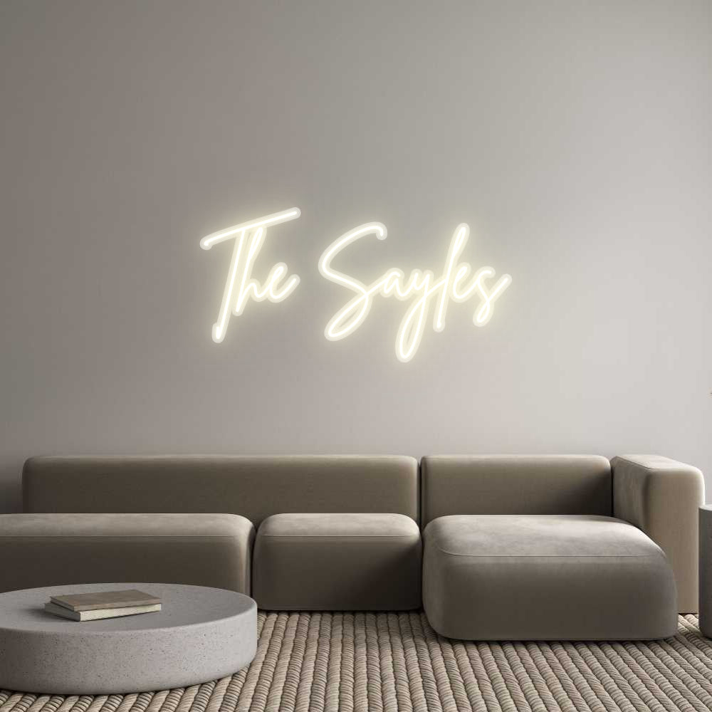 Custom Neon: The Sayles