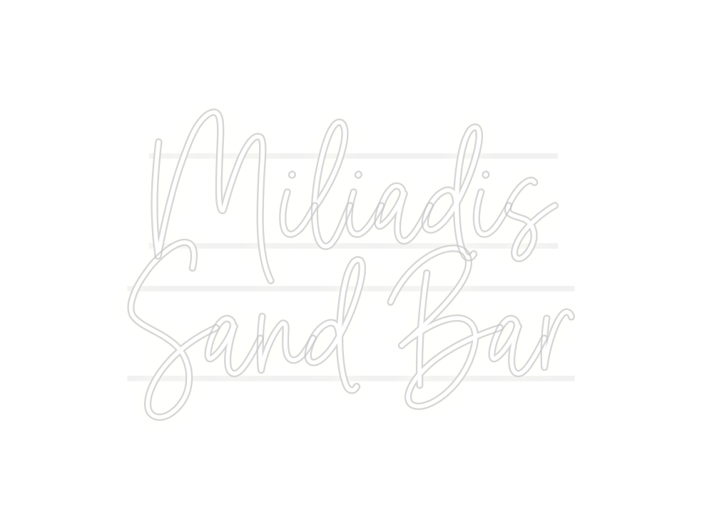 Custom Neon: Miliadis
San...