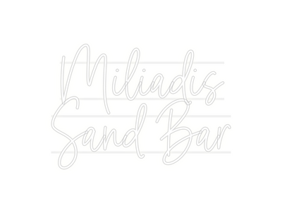 Custom Neon: Miliadis
San...