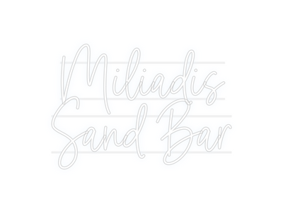 Custom Neon: Miliadis
San...