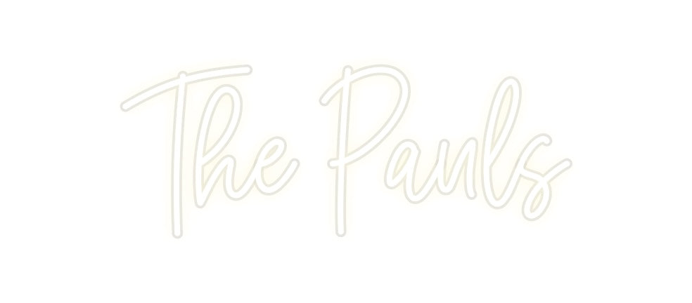 Custom Neon: The Pauls