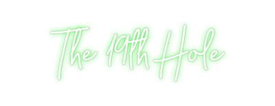 Custom Neon: The 19th Hole