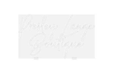 Custom Neon: Presley Lange...
