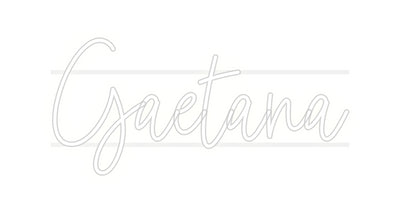 Custom Neon: Gaetana