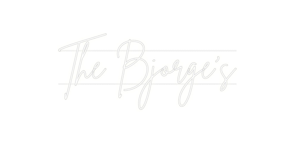 Custom Neon: The Bjorge’s