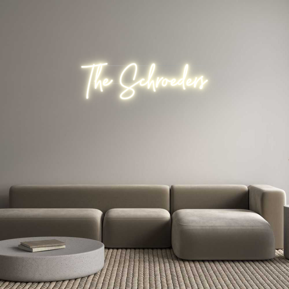 Custom Neon: The Schroeders