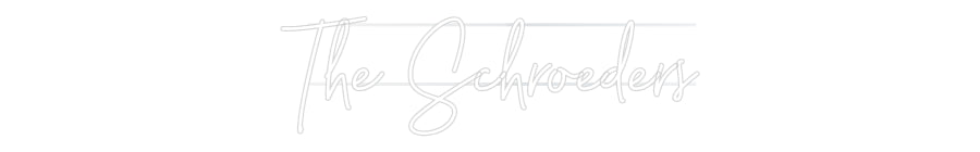 Custom Neon: The Schroeders