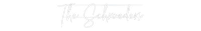 Custom Neon: The Schroeders