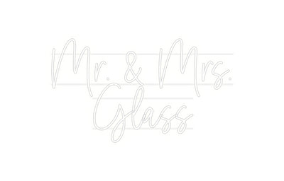 Custom Neon: Mr. & Mrs.
G...
