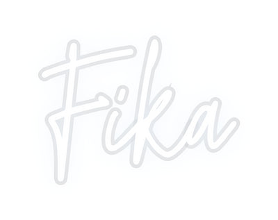 Custom Neon: Fika