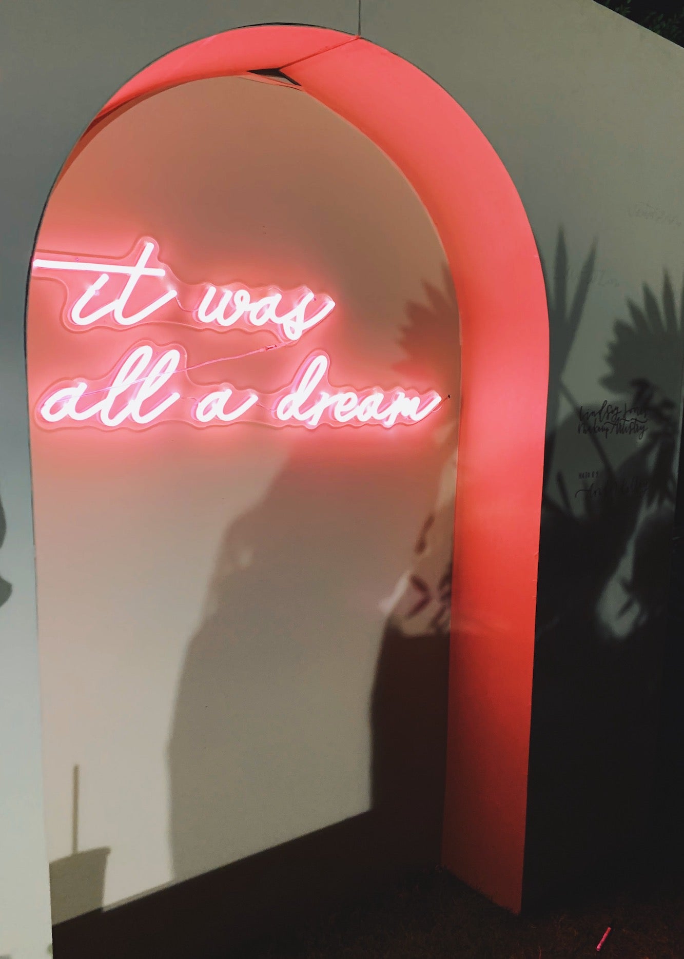 It was all a dream - Neon Rental
