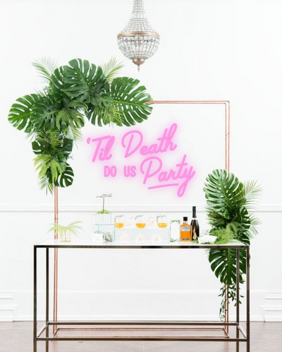 'Til Death Do Us Party - Neon Rental