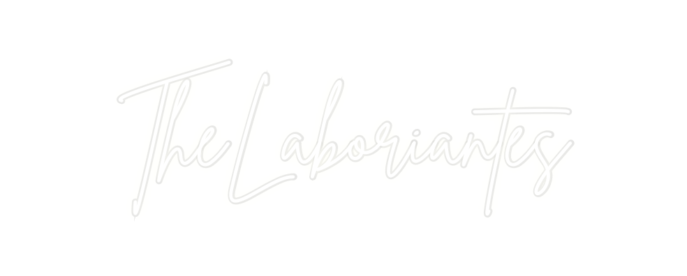Custom Neon: TheLaboriantes