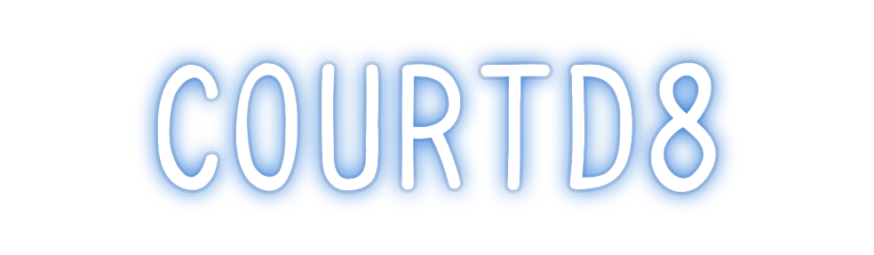 Custom Neon: COURTD8