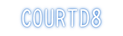 Custom Neon: COURTD8