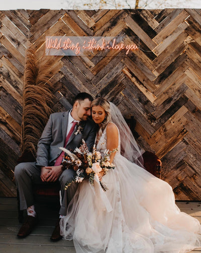 Wild Thing, I Think I Love You - Neon Sign Rental