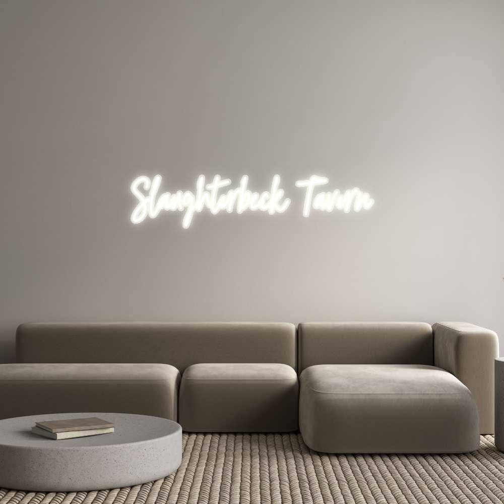 Custom Neon: Slaughterbeck...