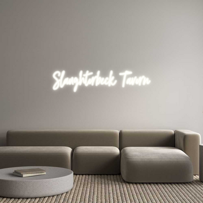 Custom Neon: Slaughterbeck...
