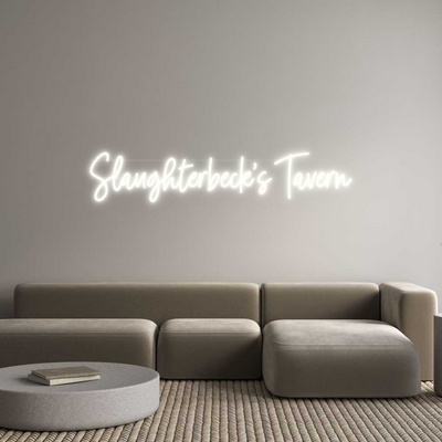 Custom Neon: Slaughterbeck...