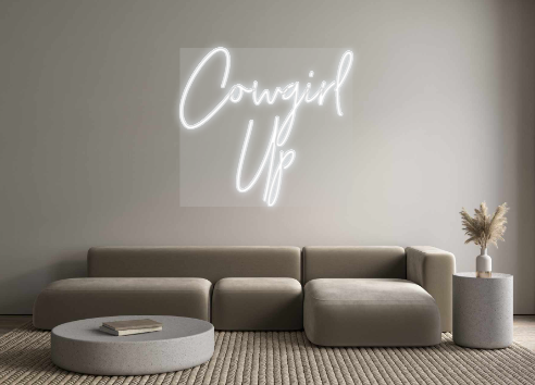 Custom Neon: Cowgirl
Up