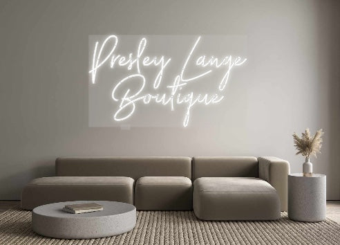 Custom Neon: Presley Lange...