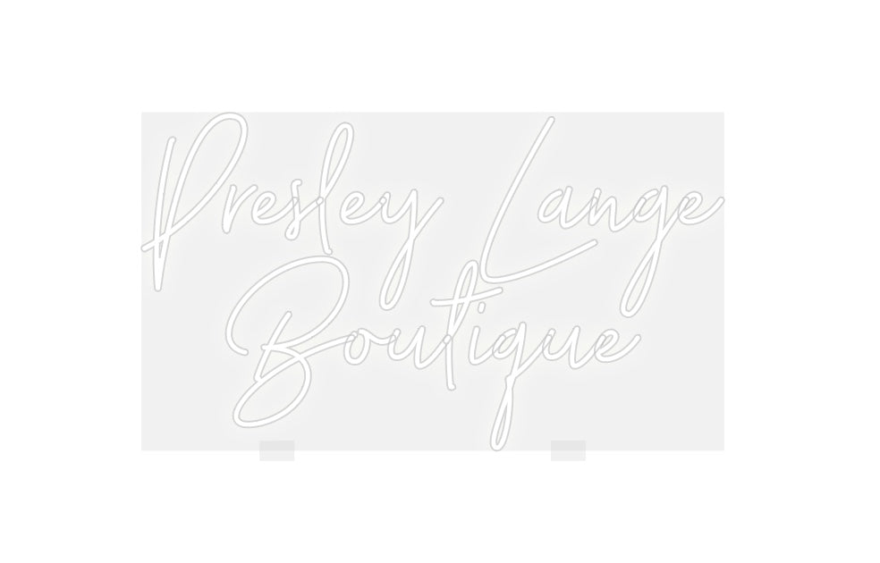 Custom Neon: Presley Lange...