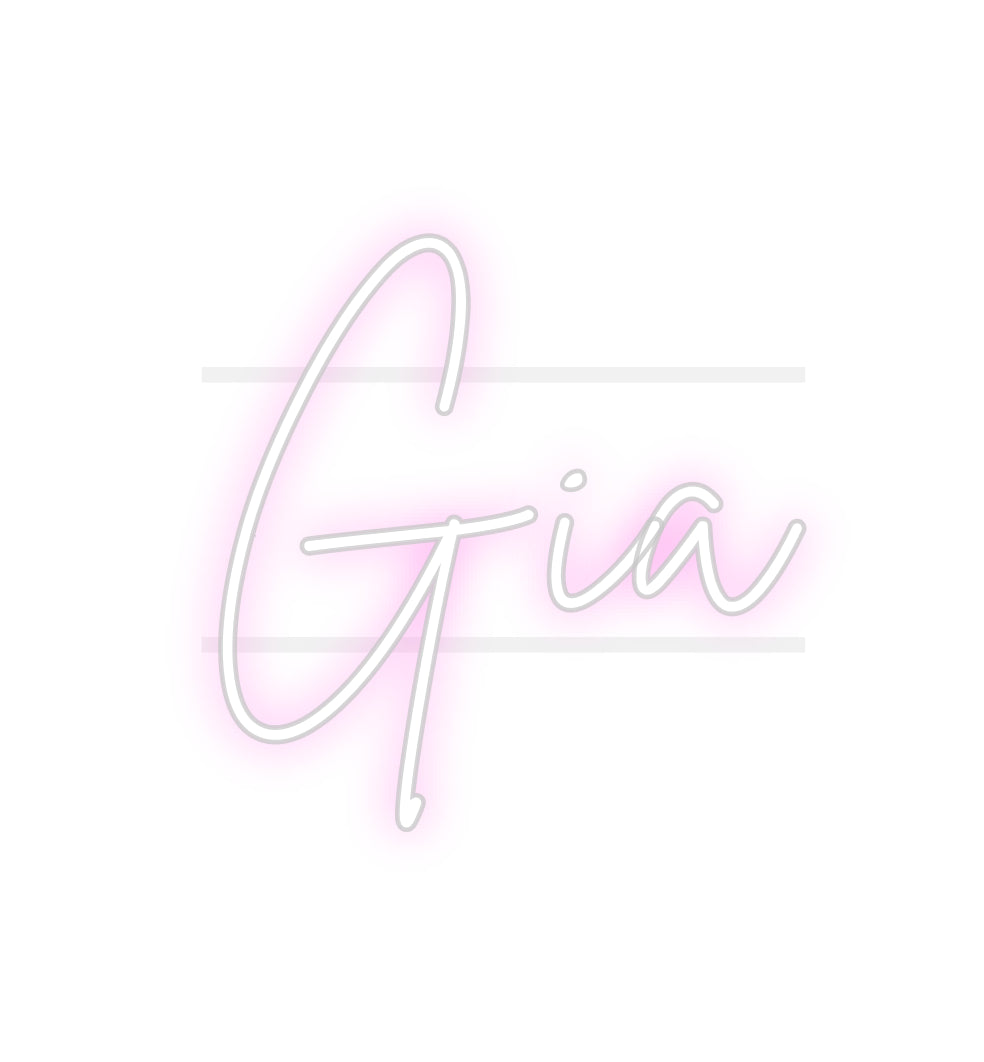 Custom Neon: Gia