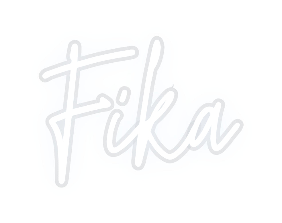 Custom Neon: Fika