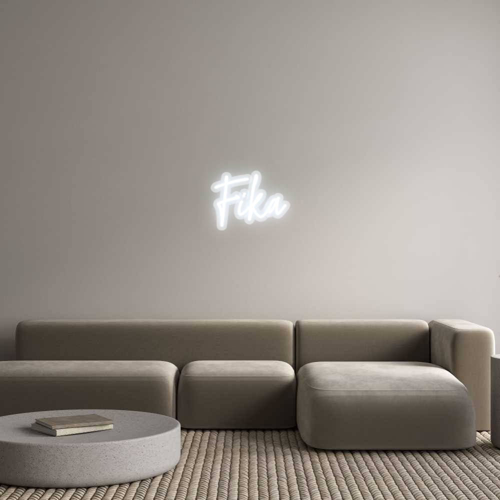 Custom Neon: Fika