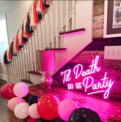 'Til Death Do Us Party - Neon Rental