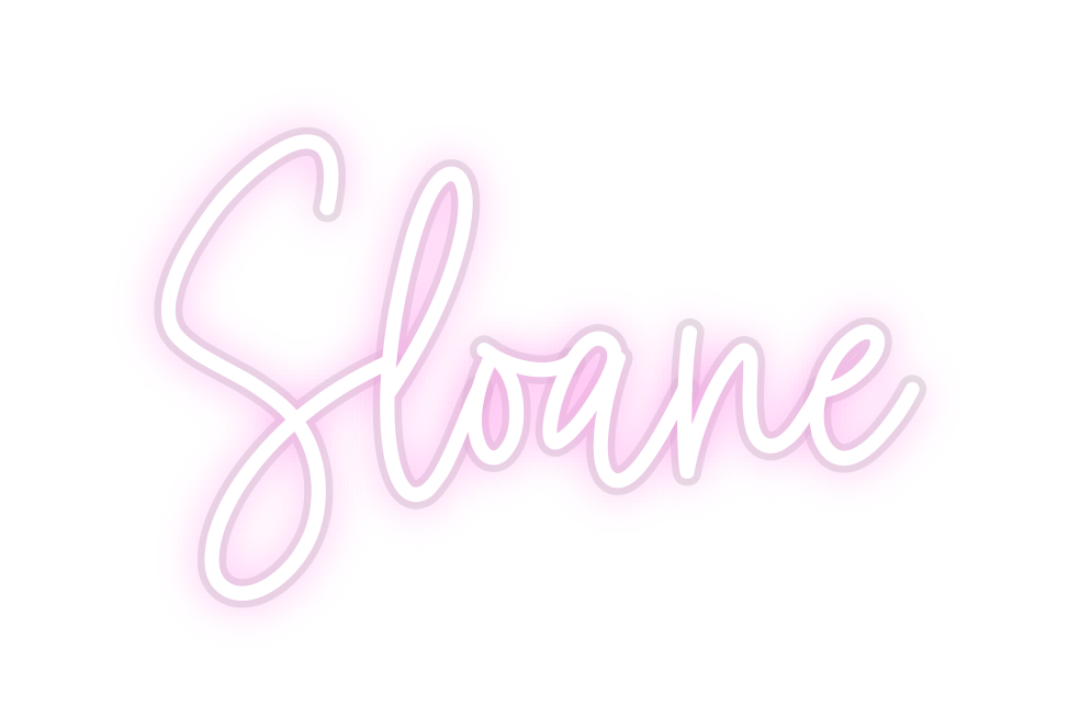 Custom Neon: Sloane