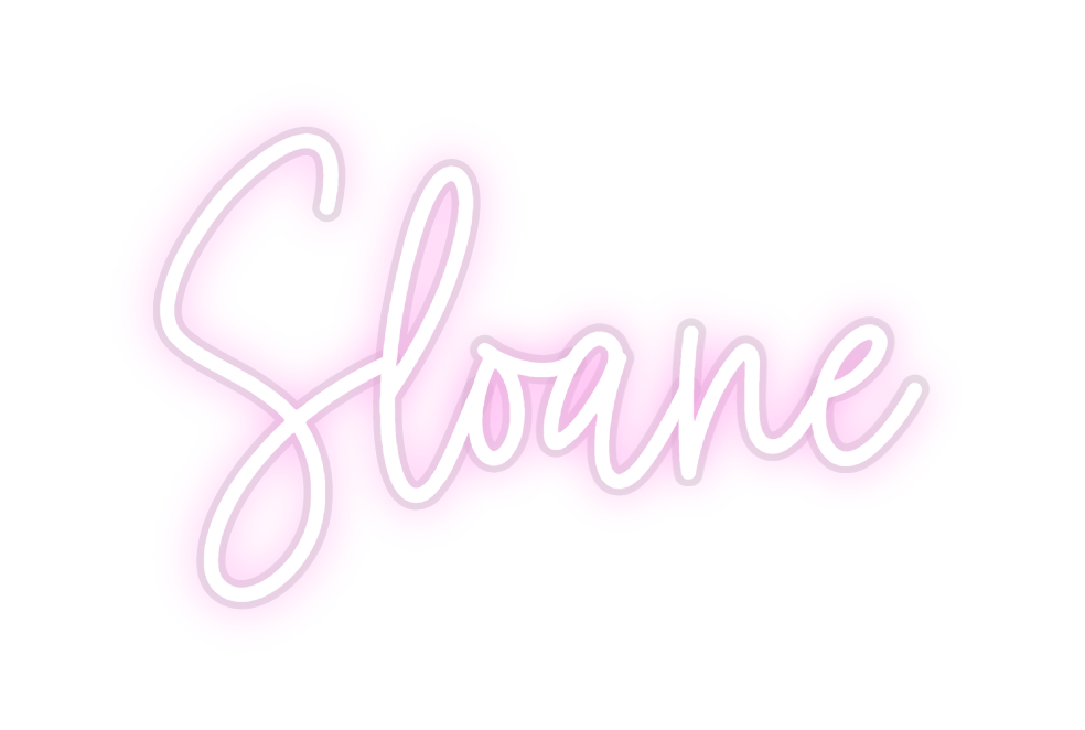 Custom Neon: Sloane