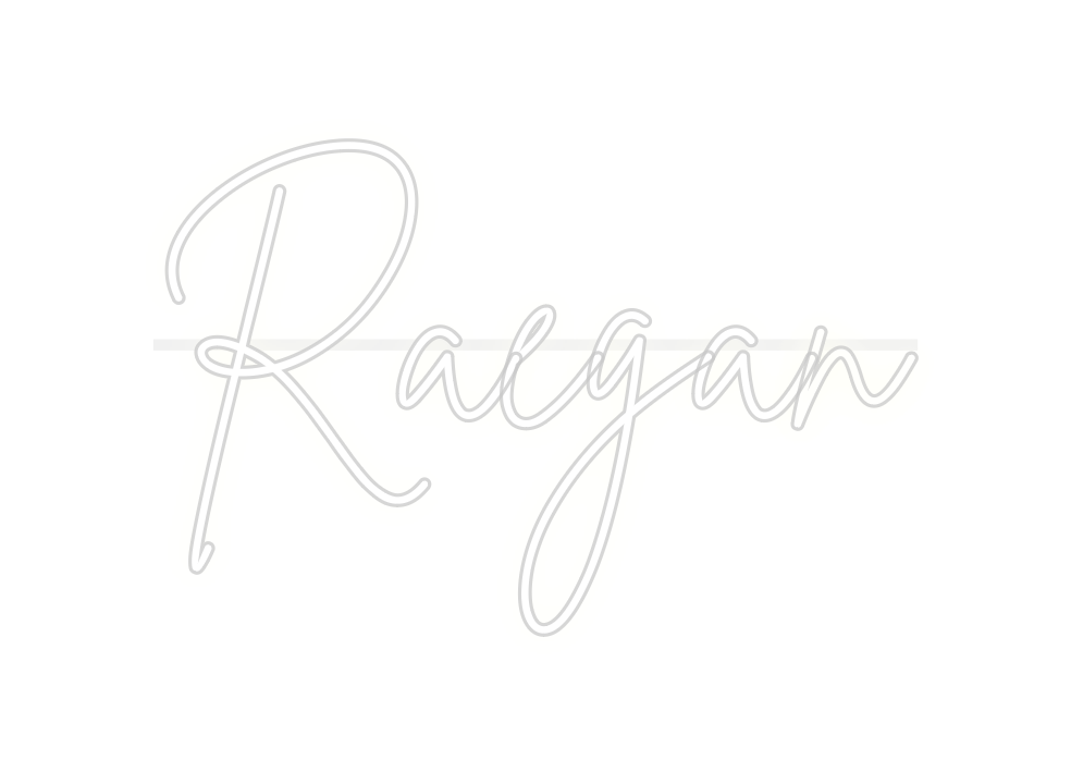 Custom Neon: Raegan