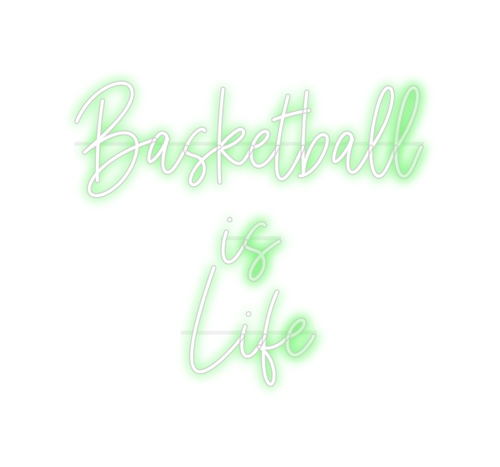 Custom Neon: Basketball
is...