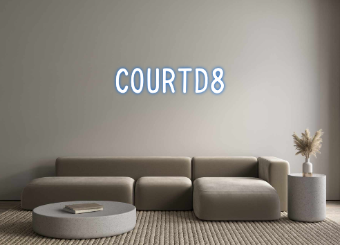 Custom Neon: COURTD8