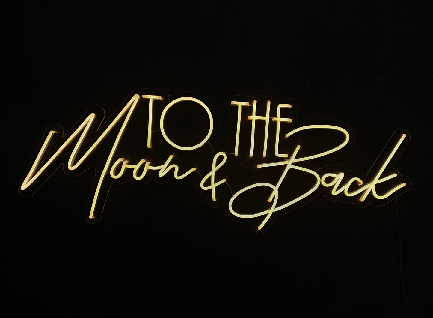 To the Moon and Back - Neon Rental